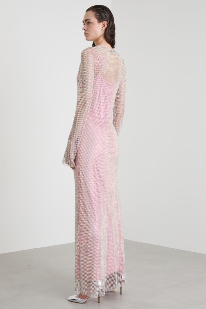 Rhinestone dress Intrend - 3