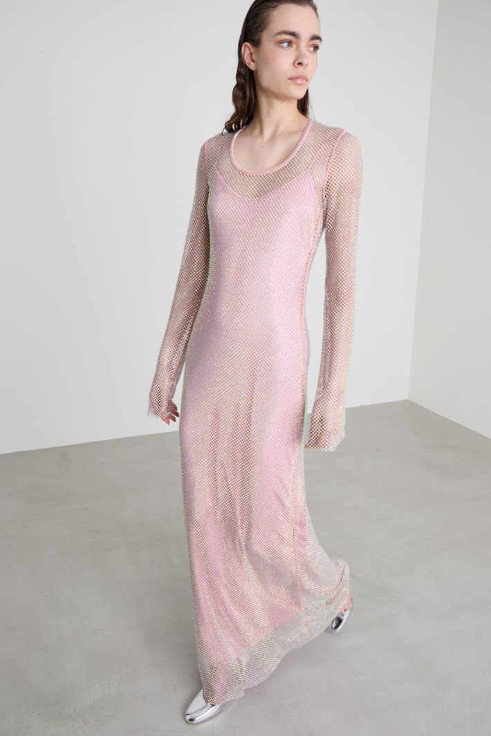 Rhinestone dress Intrend - 2
