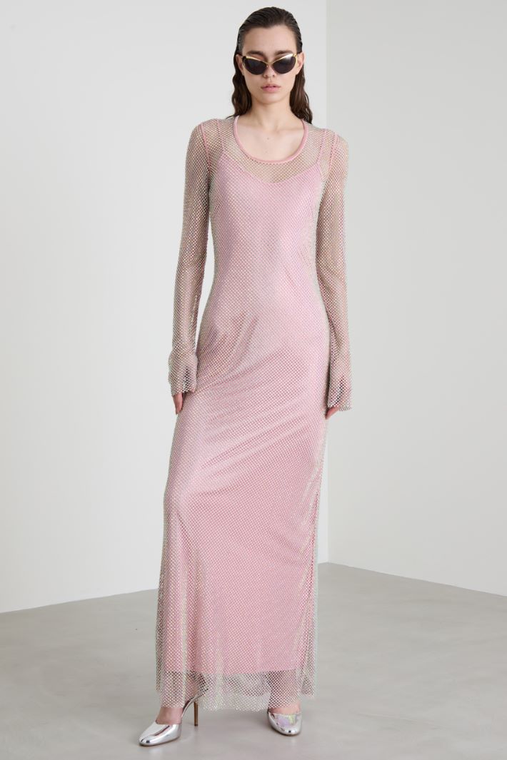 Rhinestone dress Intrend