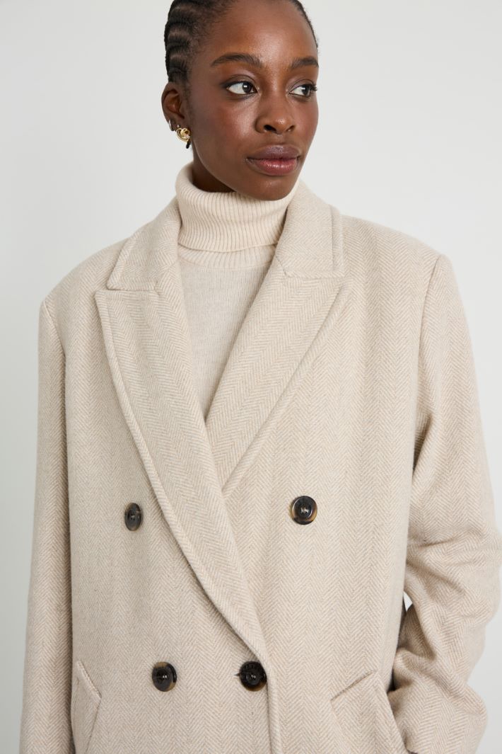 Double-breasted coat Intrend - 2