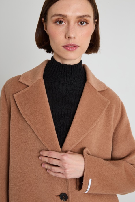 Cappotto in doppio drap