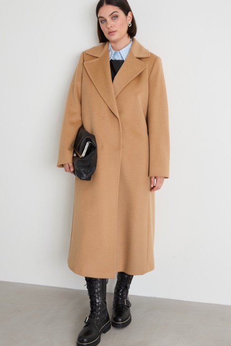 Cappotto doppiopetto in drap Intrend - 2