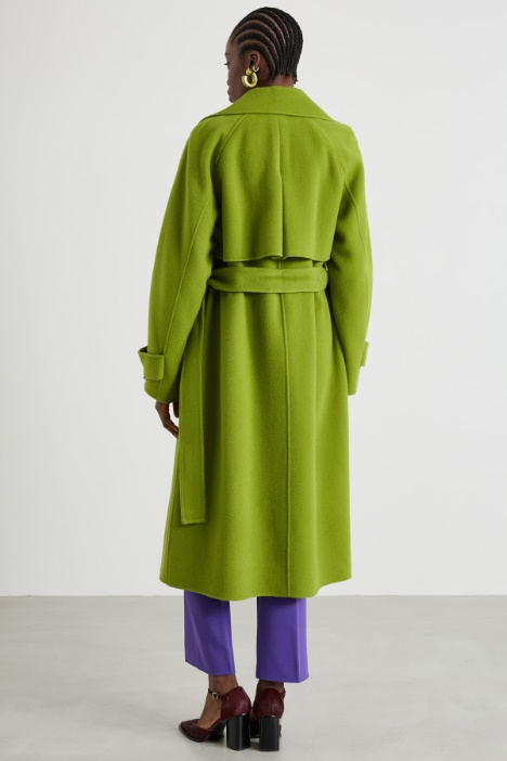 Cappotto in doppio di lana