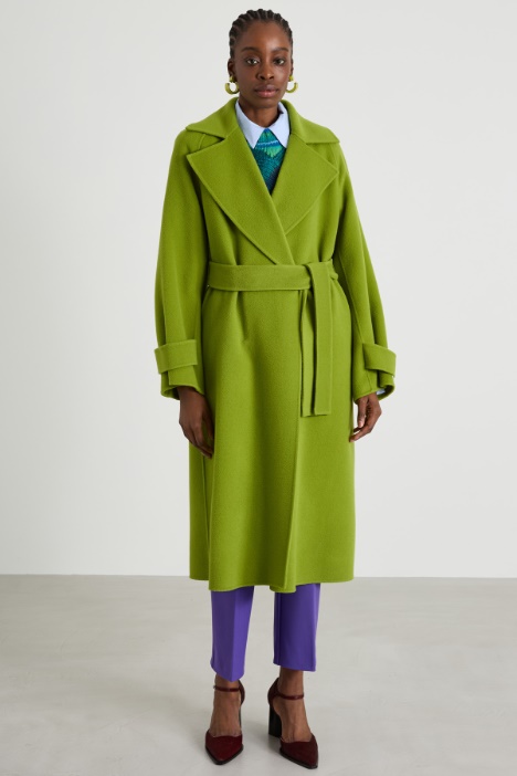 Cappotto in doppio di lana