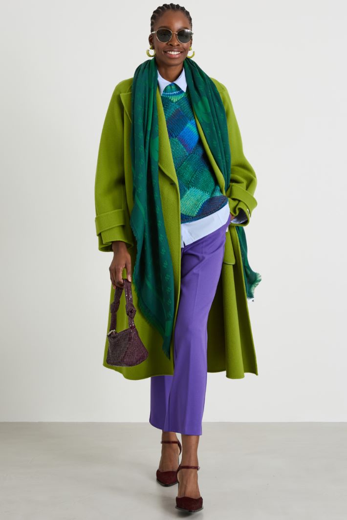 Double-faced wool coat Intrend