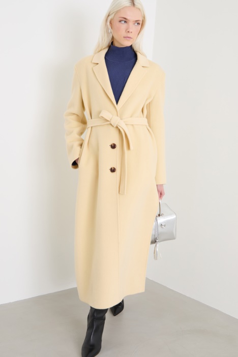 Long double wool coat Intrend - 2