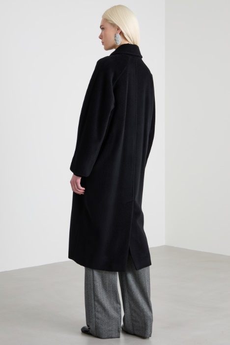 Cappotto con cintura