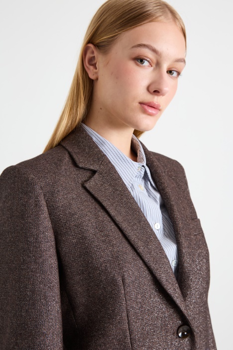 Lurex blazer