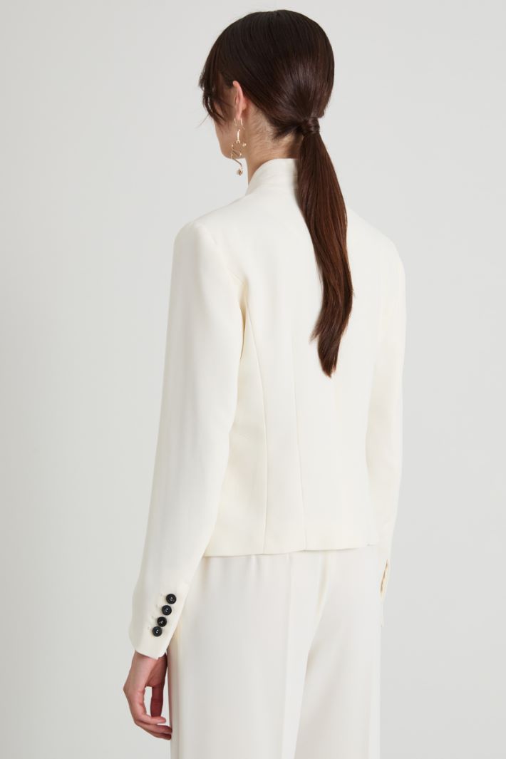 Stand-up collar blazer Intrend - 2