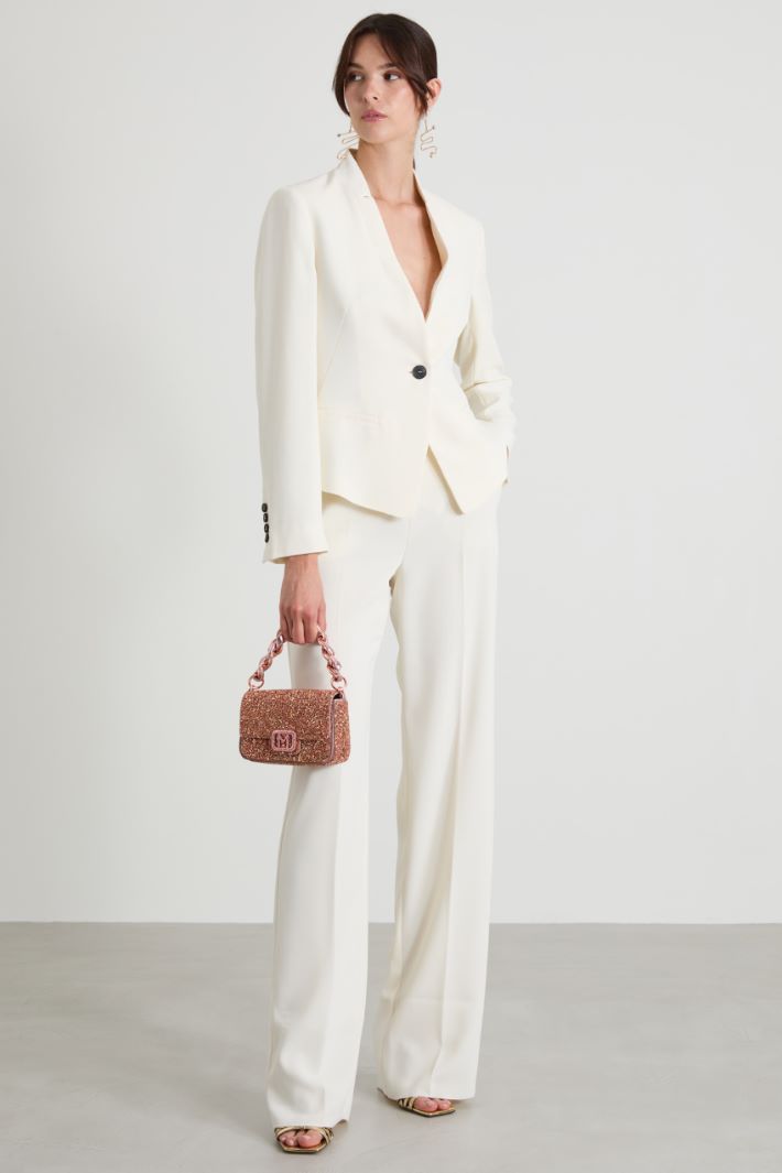 Stand-up collar blazer Intrend - 3