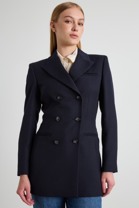 Slim-fit double-breasted blazer Intrend