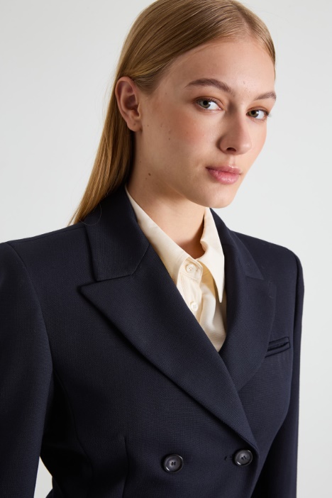 Blazer doppiopetto slim