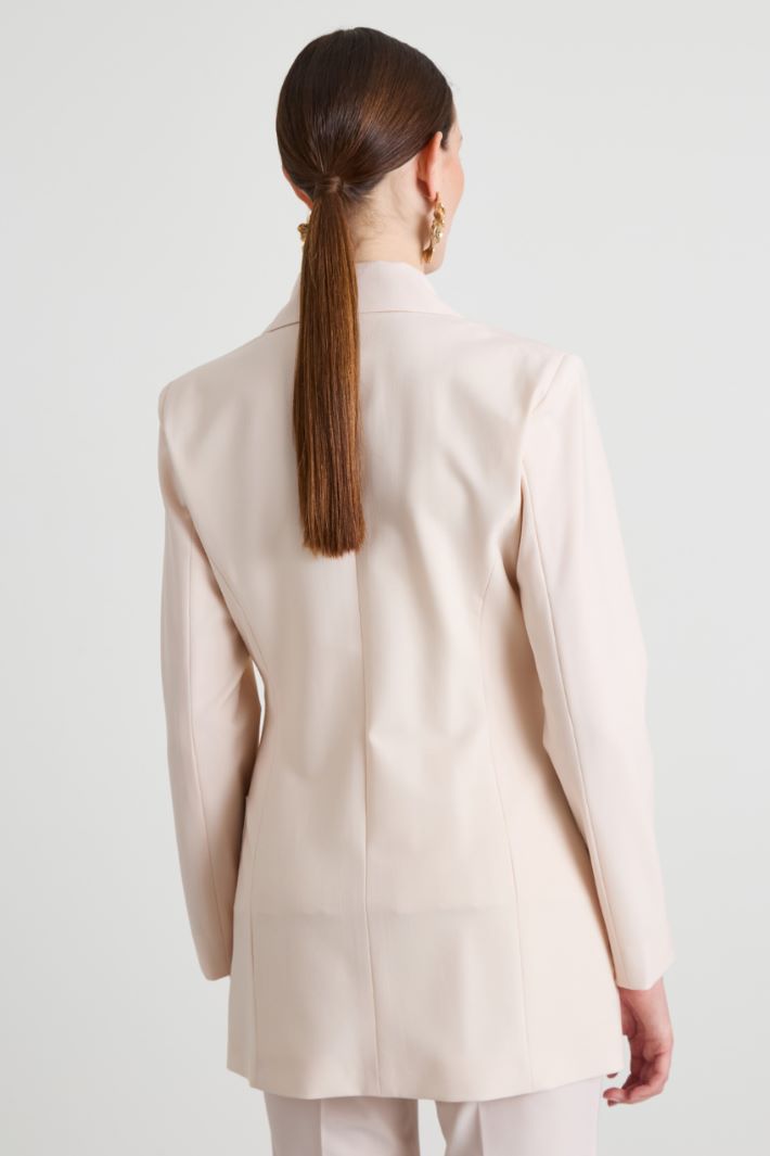 Blazer doppiopetto in lana Intrend - 2