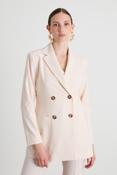 Double-breasted wool blazer Intrend