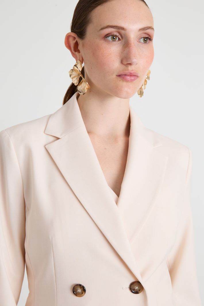 Blazer doppiopetto in lana Intrend - 4