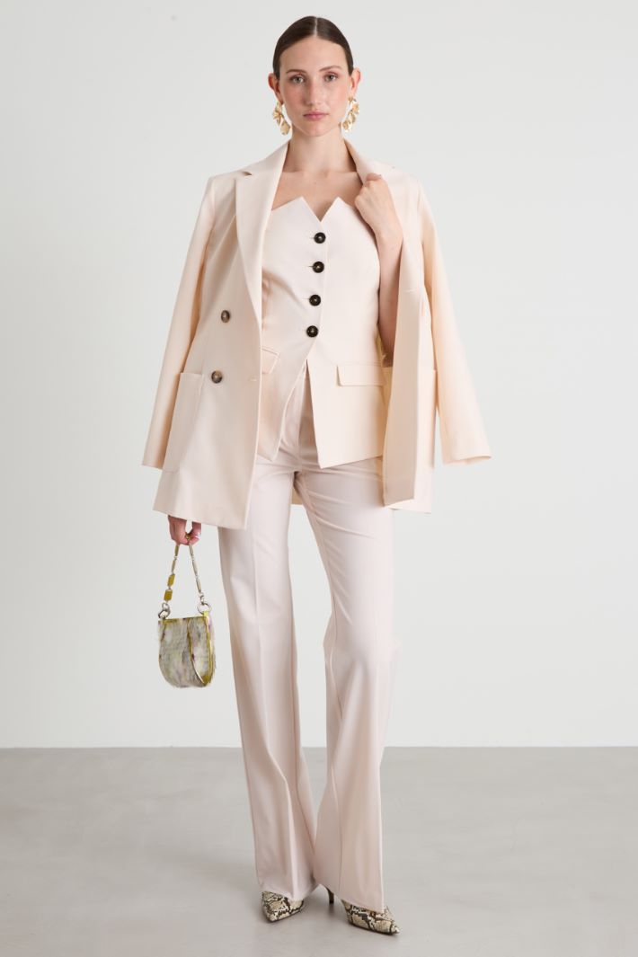Blazer doppiopetto in lana Intrend - 3