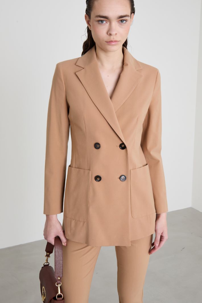 Blazer doppiopetto in lana