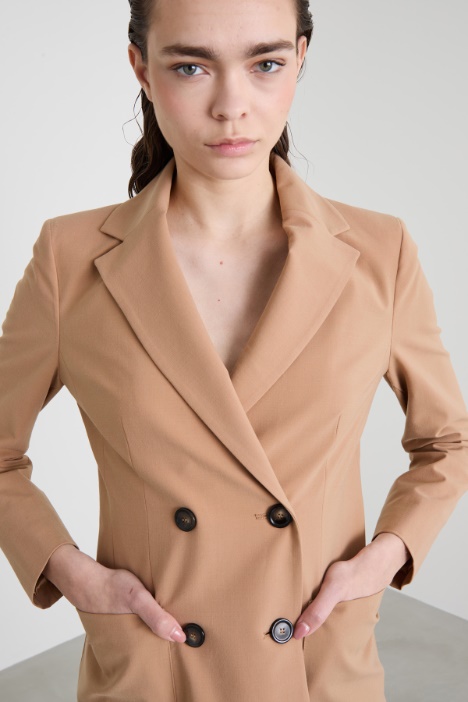 Blazer doppiopetto in lana