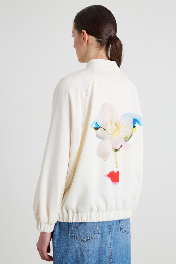 Satin bomber jacket Intrend - 2