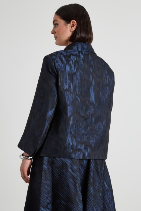 Giacca in tessuto jacquard