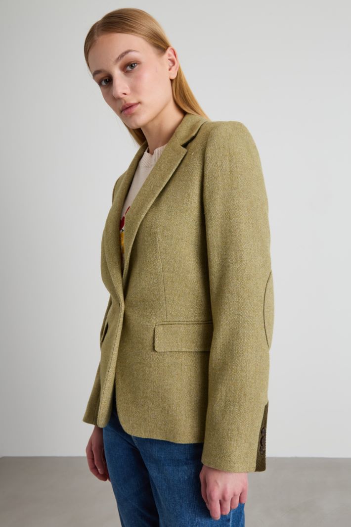 Blazer de espiga Intrend
