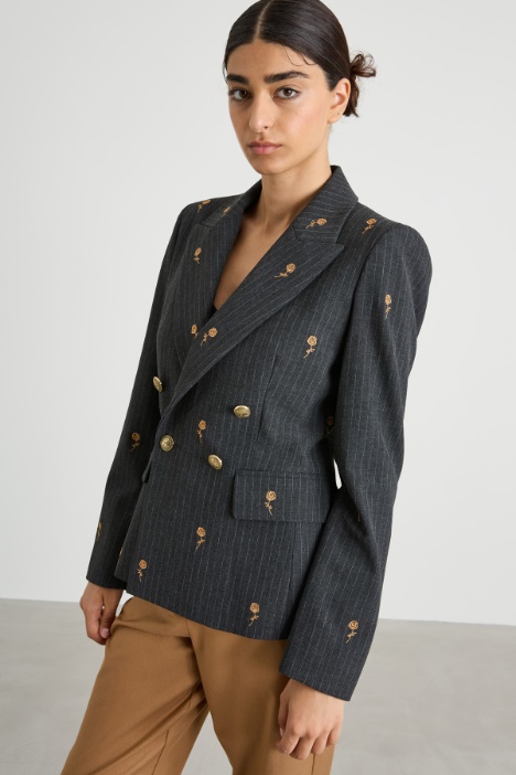Embroidered blazer Intrend