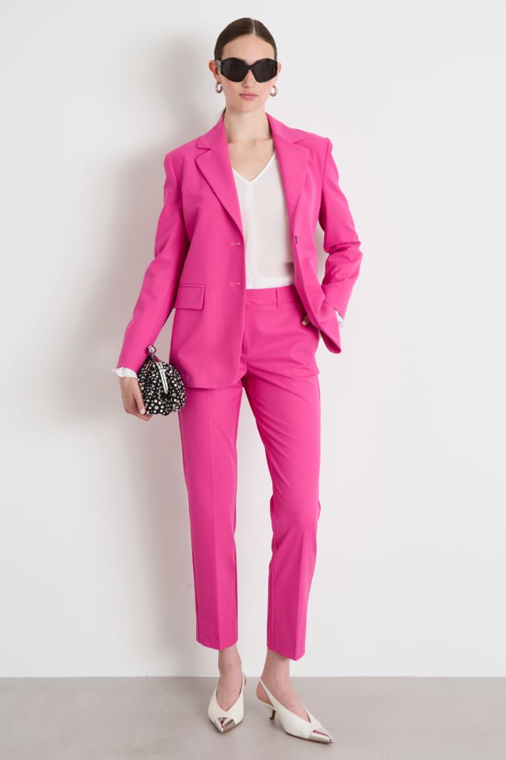 Blazer in tela Intrend