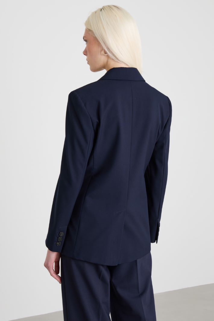 Stretch canvas blazer Intrend - 2