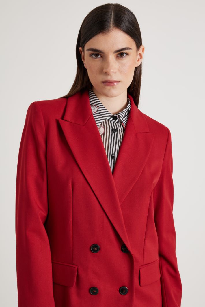 Blazer de doble botonadura Intrend - 4