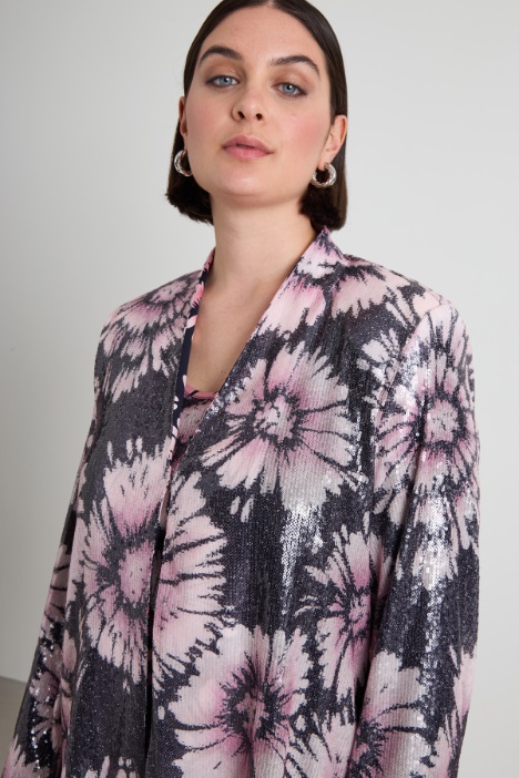 Blazer a fantasia con paillettes