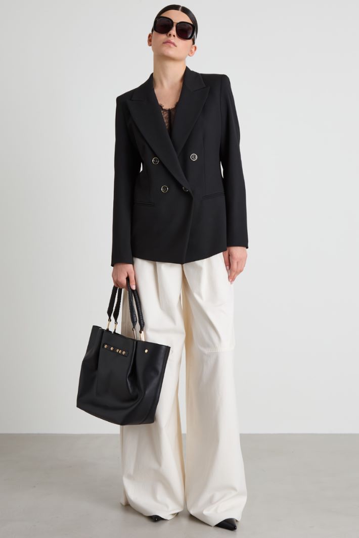 Semi-fitted blazer Intrend - 3