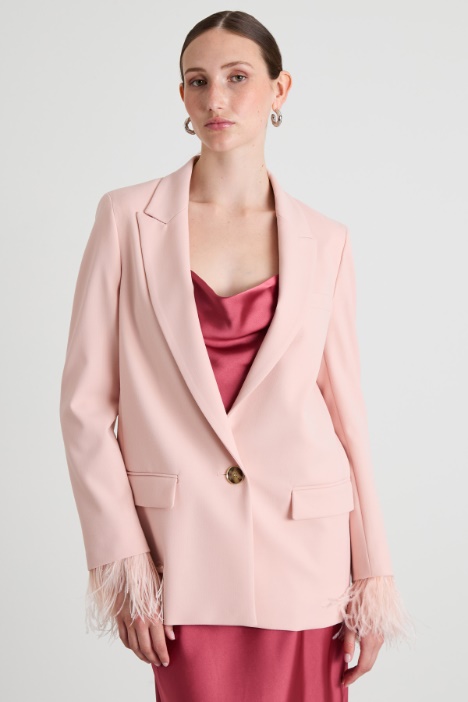 Feather blazer Intrend