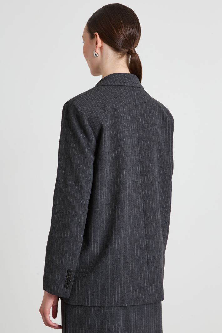 Pinstripe blazer Intrend - 2
