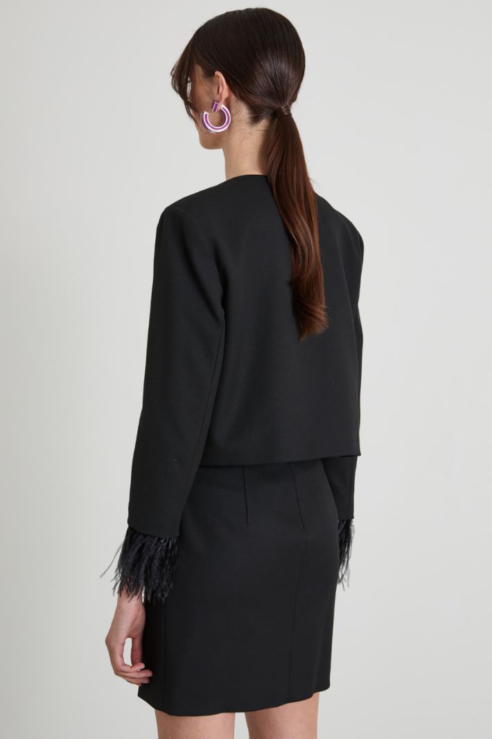 Giacca con piume Intrend - 2