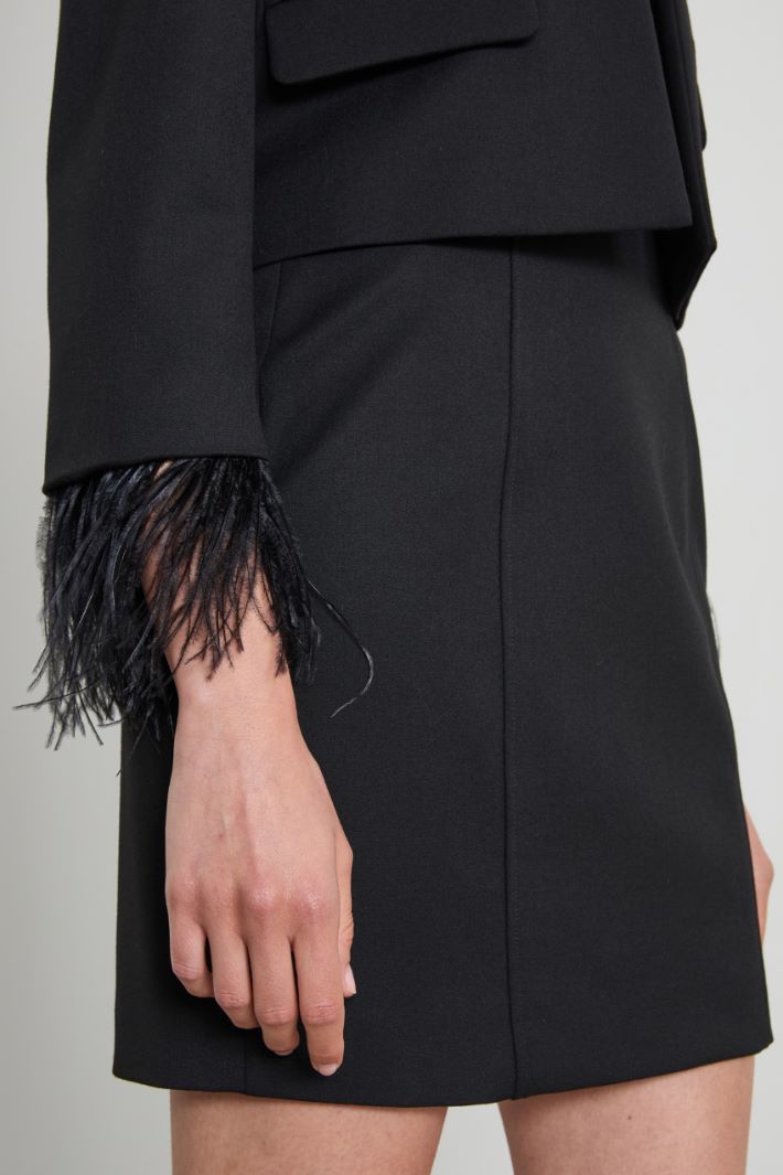 Giacca con piume Intrend - 4