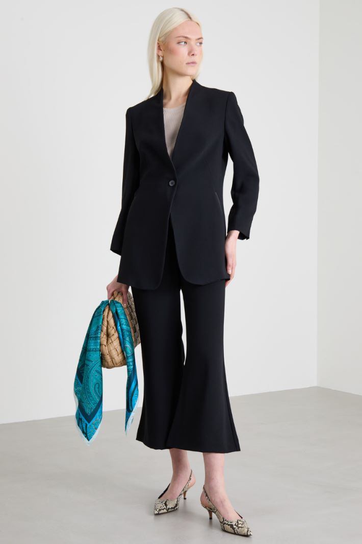 Blazer in enver satin Intrend - 3