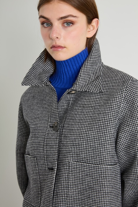 Caban con cuello extraíble