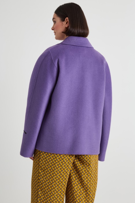 Caban de lana double