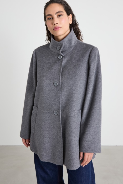 Cappotto in drap di lana