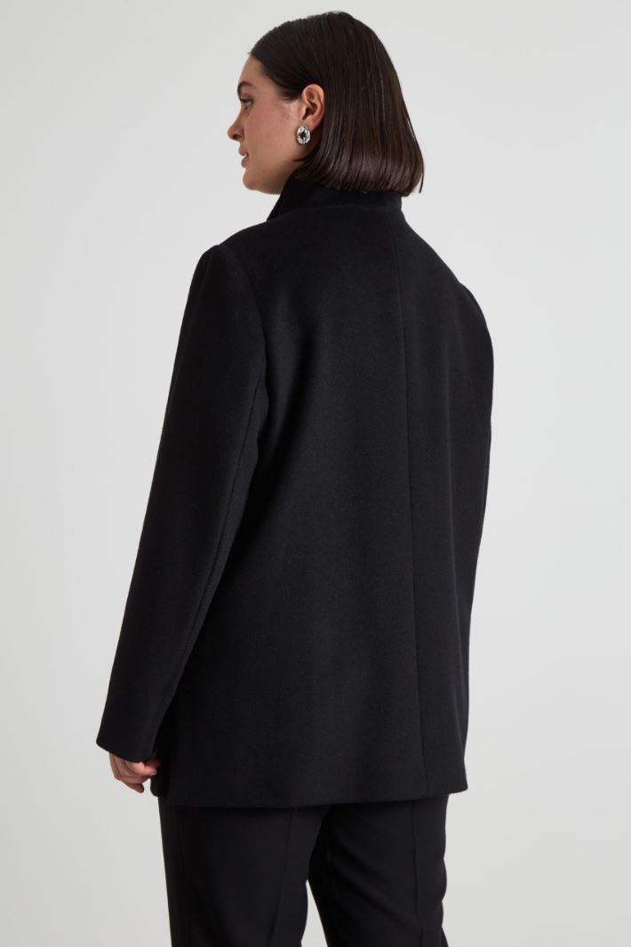 Coat in wool drap Intrend - 3