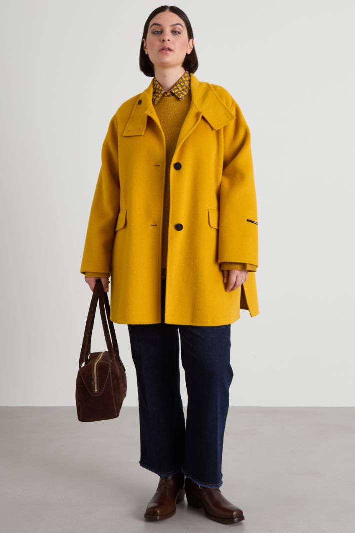Cappotto in doppio di lana Intrend