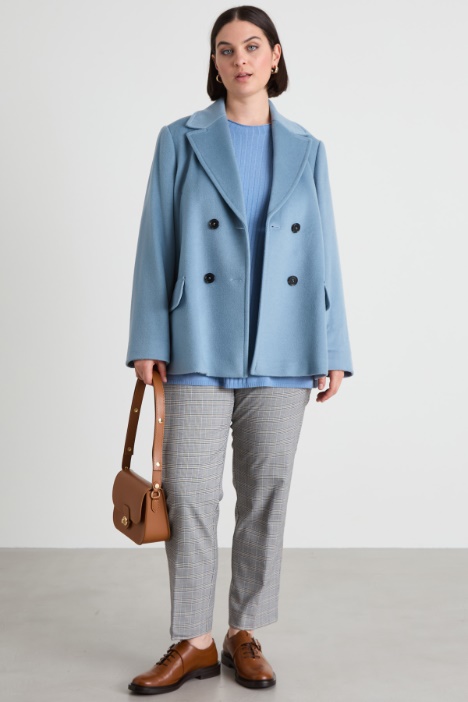 Wool drap pea coat Intrend