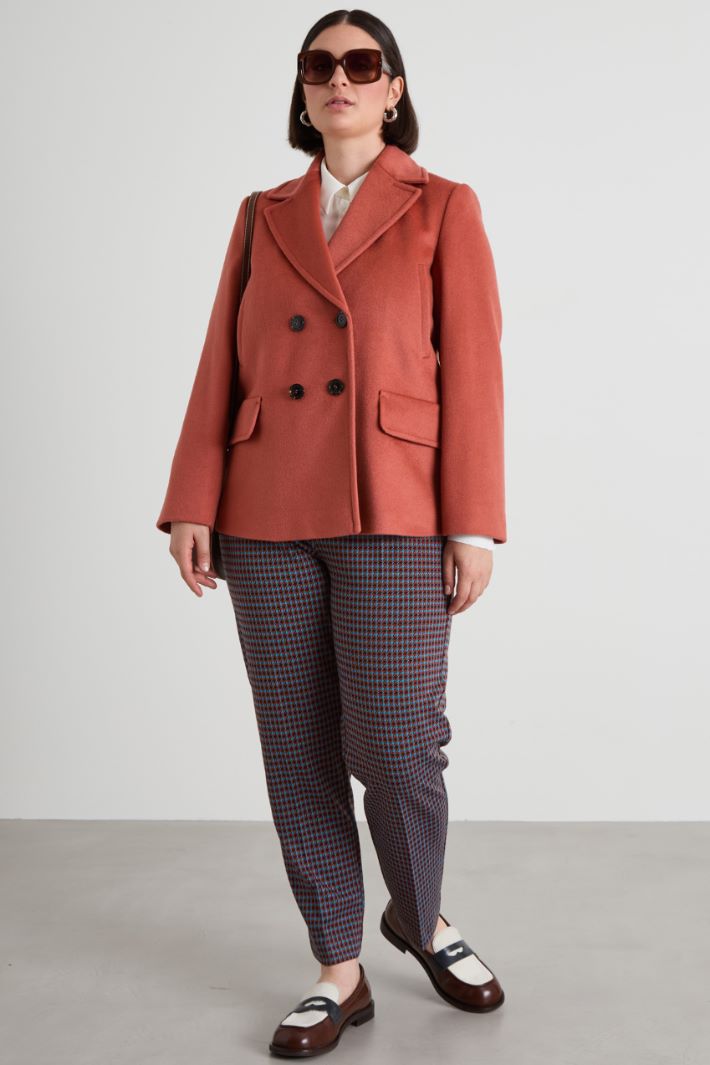 Wool drap pea coat Intrend