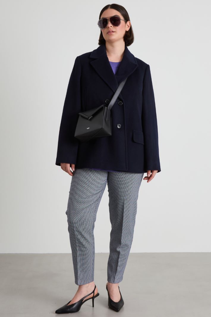 Wool drap pea coat Intrend