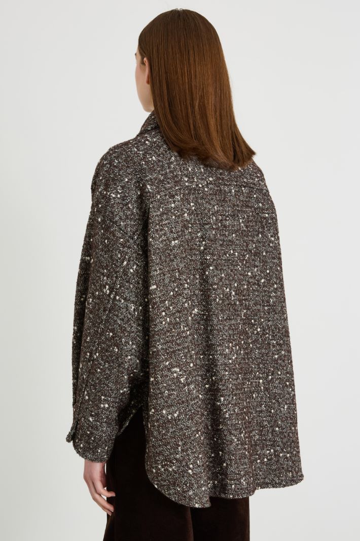 Tweed shirt-look jacket Intrend - 3