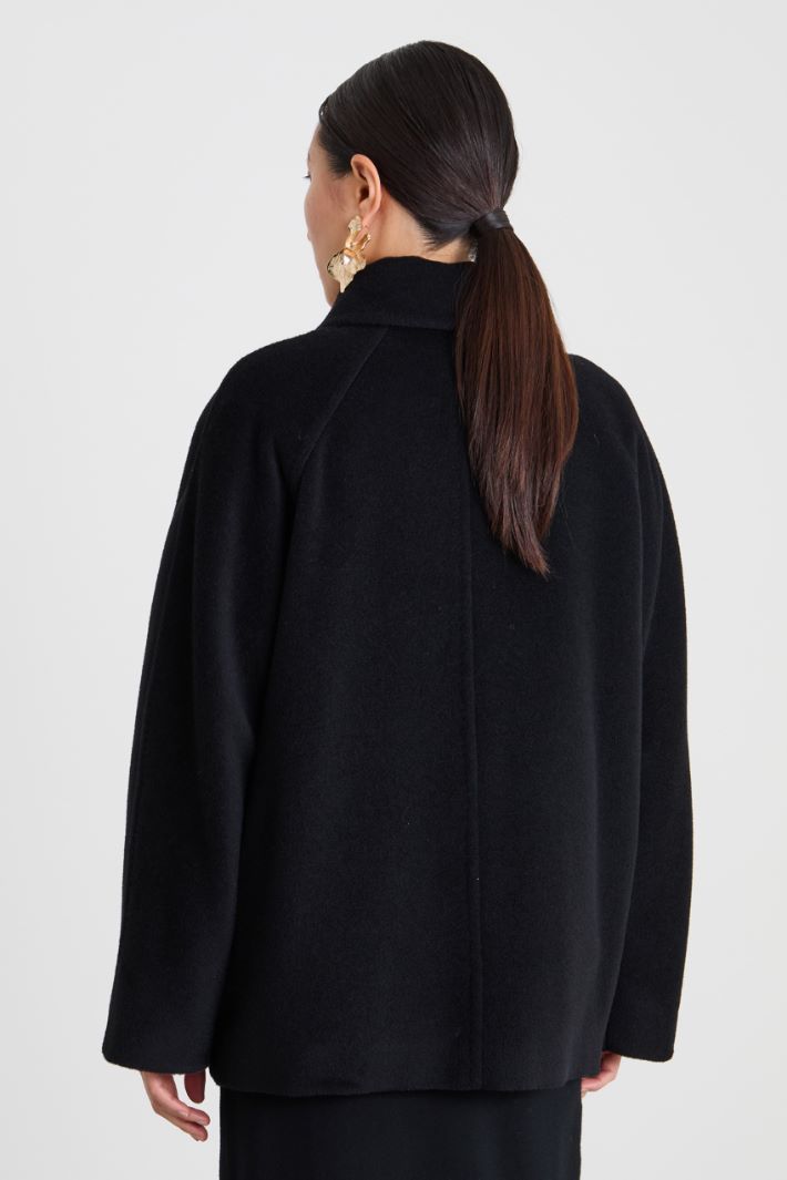 Beaver cloth pea coat Intrend - 3