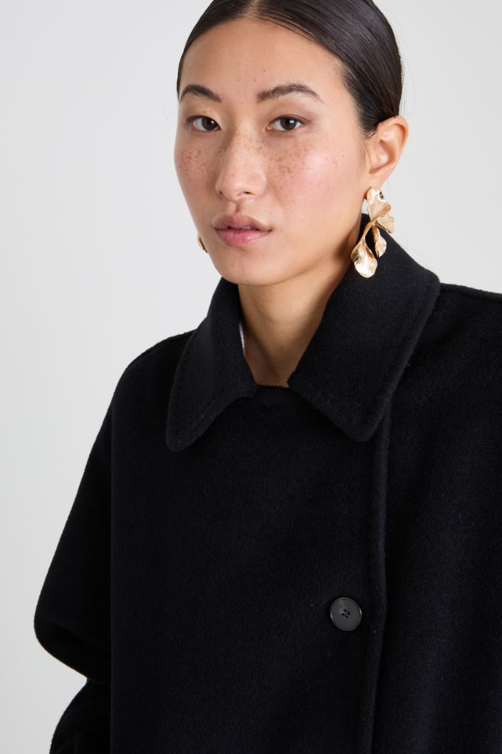 Beaver cloth pea coat Intrend - 4