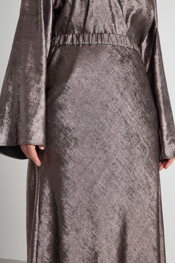 Laminated fabric skirt Intrend - 2