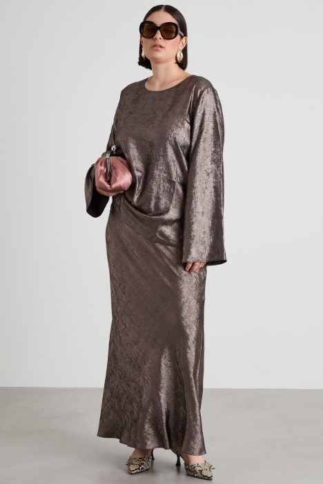 Laminated fabric skirt Intrend
