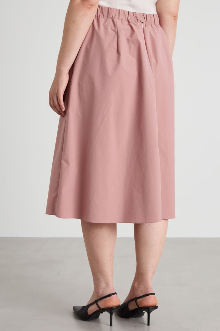 Flared taffeta skirt Intrend - 3
